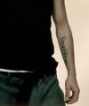 david beckham name tattoo